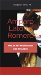 Mobile Screenshot of amparolatorreromero.com