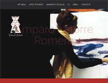 Tablet Screenshot of amparolatorreromero.com